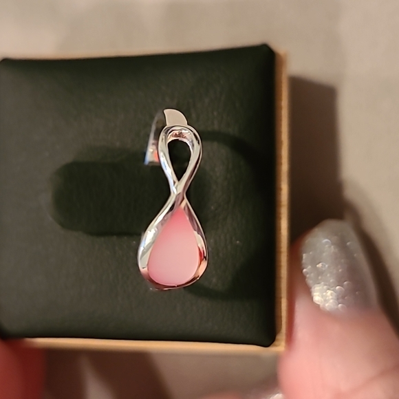 Infinity sterling silver ring - Picture 3 of 4